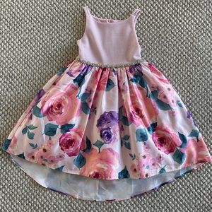 Rare Editions Floral Easter Dress NWOT